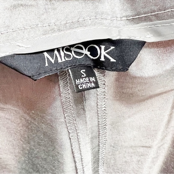 Misook NWT Silk Wide Leg Crop Pants - Picture 3 of 4